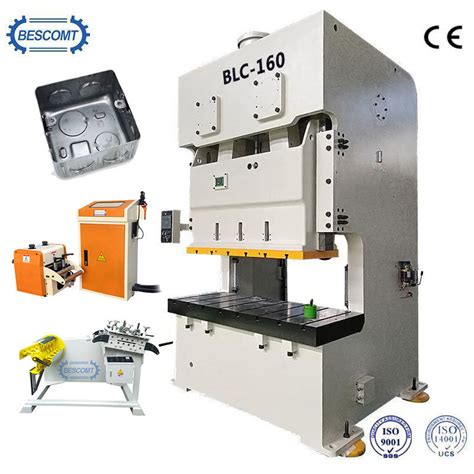 electrical junction box punch press machine price|Sheet Metal Electric Steel Junction Box Punch Press .